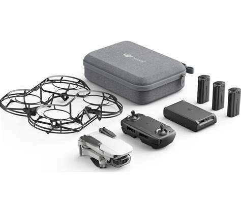 dji mavic mini drone fly  combo light grey fast delivery currysie