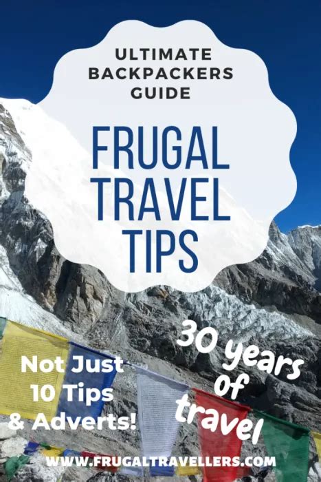 Frugal Travel Tips Frugal Travellers World Budget Travel Frugal