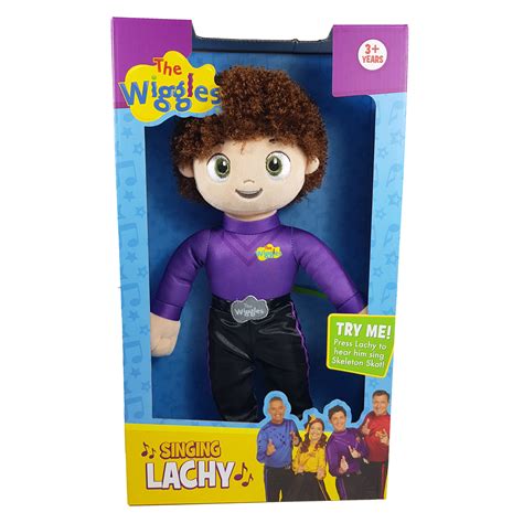 singing lachy plush  wiggles