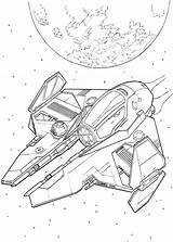 Coloring Pages Ships Ship Wars Star War Battleship Getcolorings sketch template