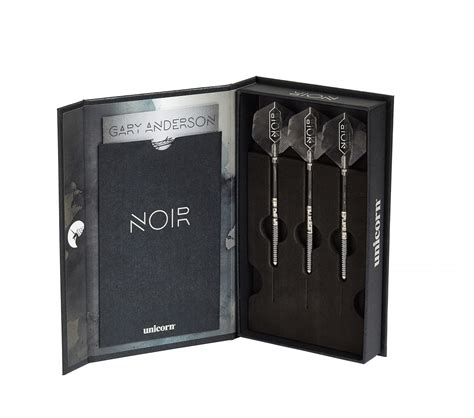 noir gary anderson phase  steel tip dart set  tungsten official  store