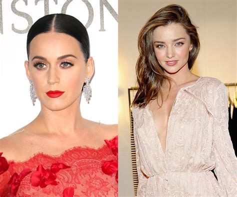 Miranda Kerr And Katy Perry’s Backstage Meeting Woman S Day