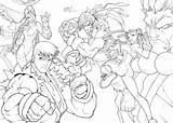 Streetfighter Deviantart Fighter Street Coloring Carlosgomezartist Pages Drawings Colour sketch template