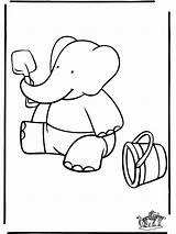 Babar Coloring Pages Choose Board Funnycoloring Advertisement sketch template