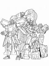 Coloring Pages Autobot Printable Boys Recommended sketch template