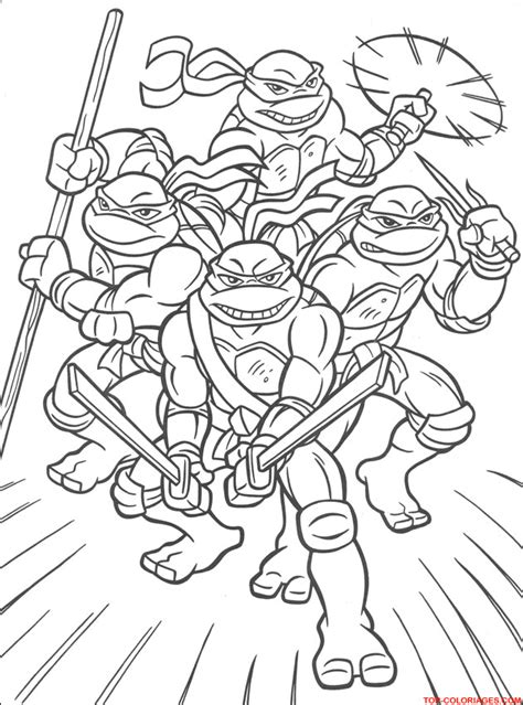 ninja turtles superheroes page   printable coloring pages