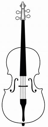Cello Drawing Outline Svg Coloring Use Sketch Deviantart Drawings Paintingvalley sketch template