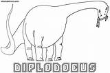 Diplodocus sketch template