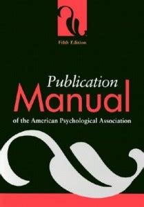 publication manual