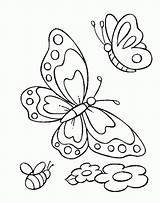 Naturales Ciencias Mariposas sketch template