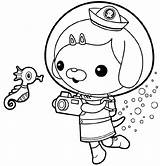 Octonauts Coloring Pages Dashi Barnacles Printable Captain Dog Color Getcolorings Jr Print Party Getdrawings Worksheets sketch template