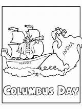 Columbus Coloring Printable sketch template