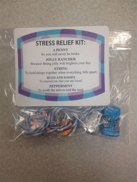 Stress Relief Kits Employee Appreciation Ts Stress