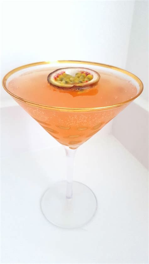 How To Make A Simple Passionfruit Martini At Home Cocktail Series