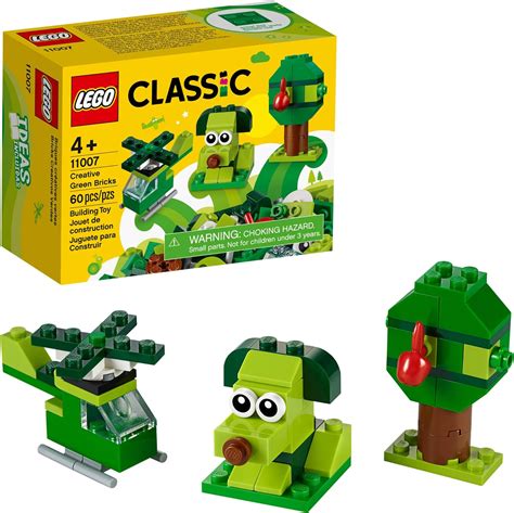 amazoncom lego classic creative green bricks  starter set building kit  bricks