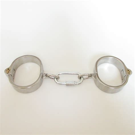latest design unisex stainless steel handcuffs