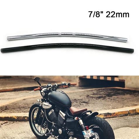 universal motorcycle handlebar  mm drag straight bar motorcycle universal handle bar