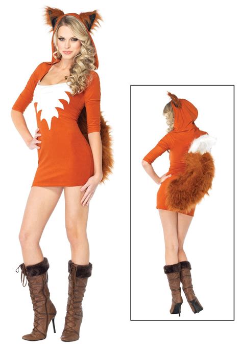 plus size sexy fox halloween costume
