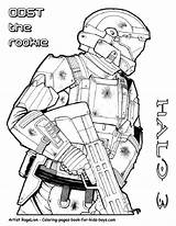 Halo Odst Mountains Jeux Waypoint Rookie Deadpool Designlooter Everfreecoloring sketch template