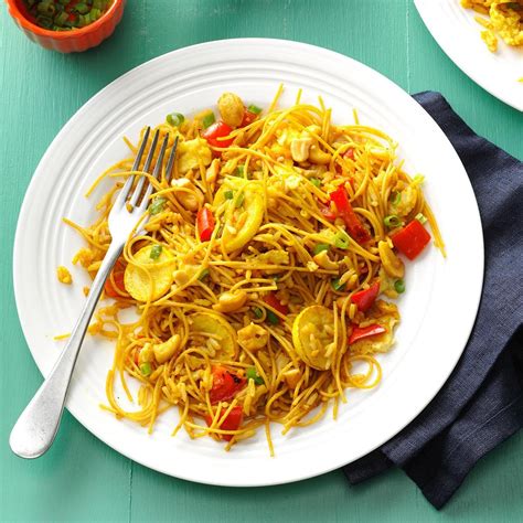 curried rice noodles recipe taste  home