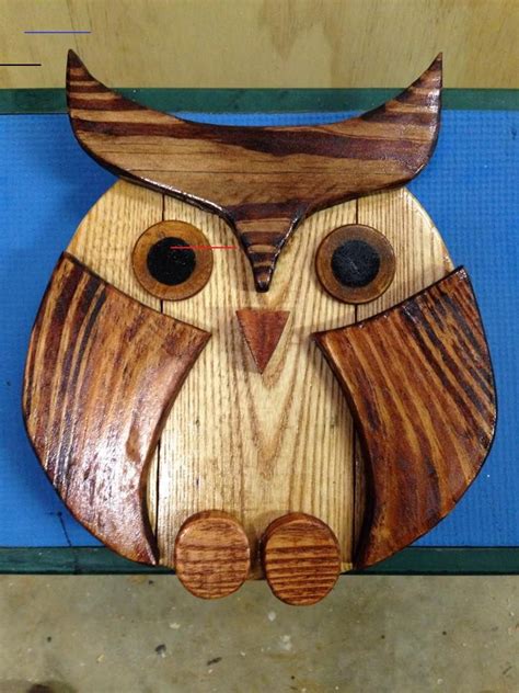herbstdekobastelnnaturmaterialien wooden owl wood owls owl crafts