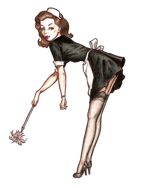 Pin Up Maid By Angiethepirate On Deviantart