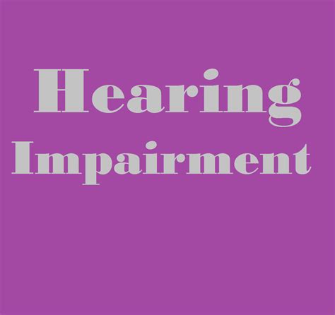 hearing impairment speech  language kids
