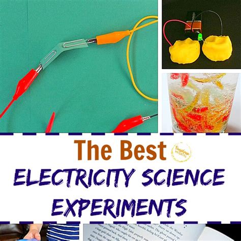 electricity science experiments sunshine whispers