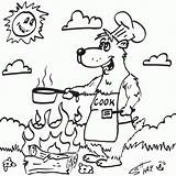 Coloring Pages Cooking Fun Super Funny Library Clipart Unique Adult Bear Getcolorings Collection Popular sketch template