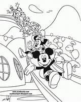 Mickey Clubhouse Mouse Maison Amis sketch template
