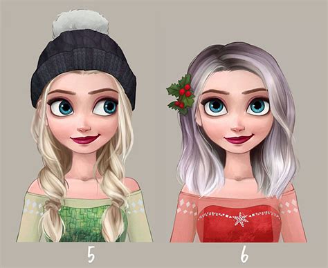 This Artist Gives Disney Princesses A Hairdo Makeover