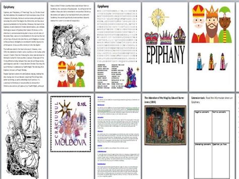 epiphany activity pack teaching resources