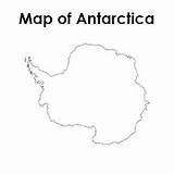 Antarctica sketch template
