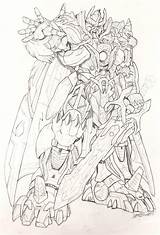 Transformers Seibertron Comic Schizzi Cybertron sketch template
