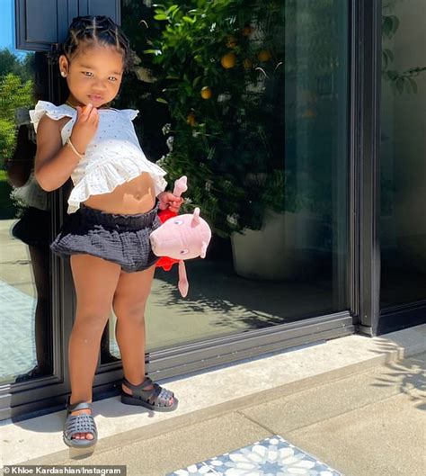 khloe kardashian has a backyard dance party with daughter true