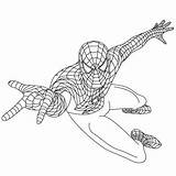 Dessiner Aranha Homem Colorir Dessein Desenhar Desenhos Tutoriel Flying sketch template