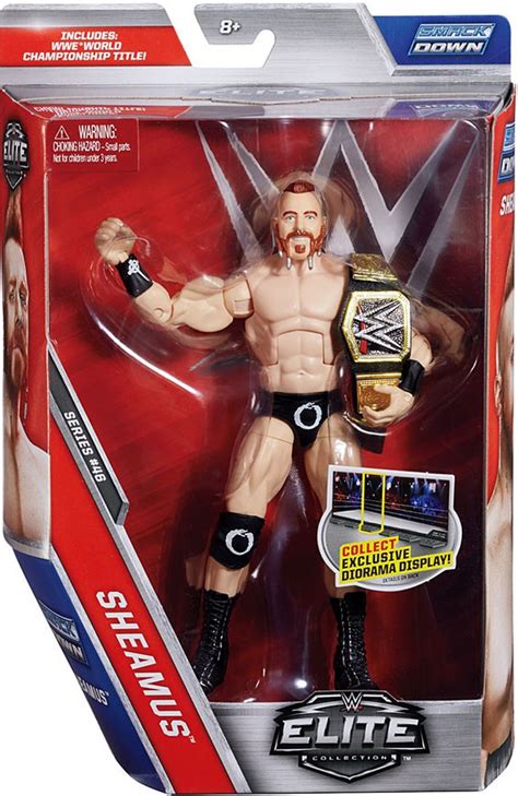 wwe wrestling elite collection series  sheamus  action figure wwe
