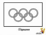 Coloring Pages Olympics Yescoloring Olympic Rings Summer sketch template