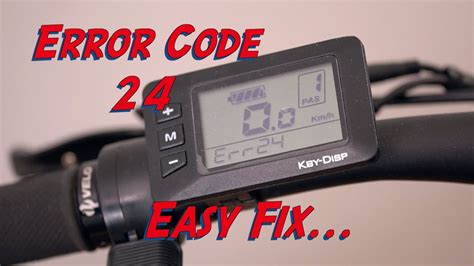 electric bike error code  areaviral