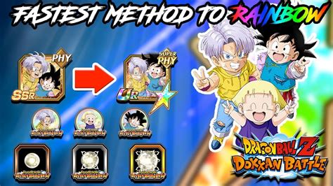 Fastest Method To Rainbow The Free Goten And Trunks With