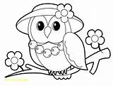 Halloween Owl Coloring Pages Getcolorings Color sketch template