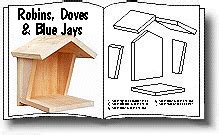 blue jay bird house plans