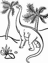 Apatosaurus Pages Coloringpagesonly Coloring sketch template