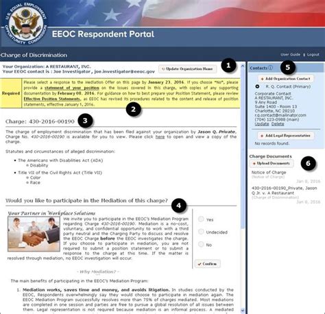 sample eeoc complaint  document template