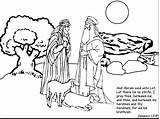 Abraham Lot Coloring Pages Getcolorings Color Bible sketch template