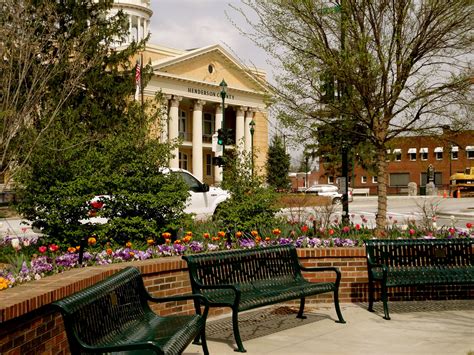 courthouse circa  hendersonville nc  building