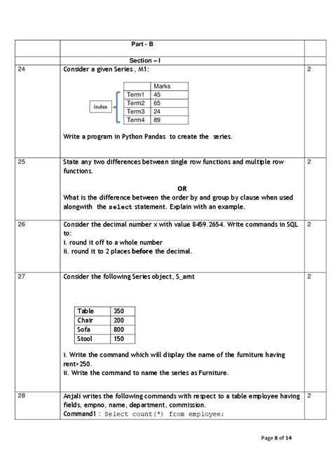 cbse sample papers 2021 for class 12 information practices aglasem