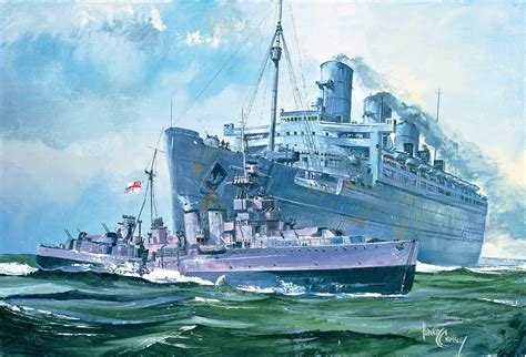 british liner queen mary warfare history network