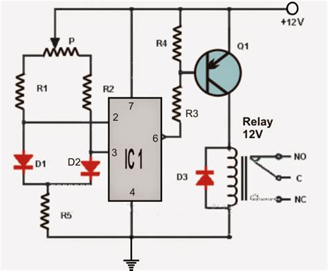 differential temperature detectorcontroller circuit homemade circuit projects