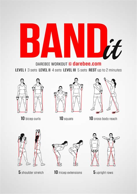 resistance band exercises printable printable word searches